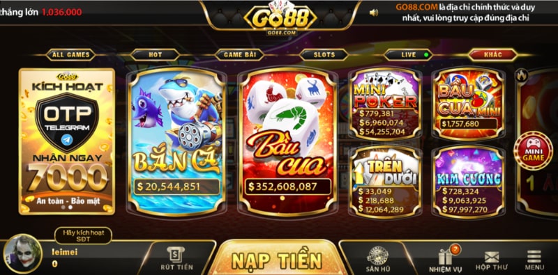 Giới thiệu tổng quan về cổng game online GO88